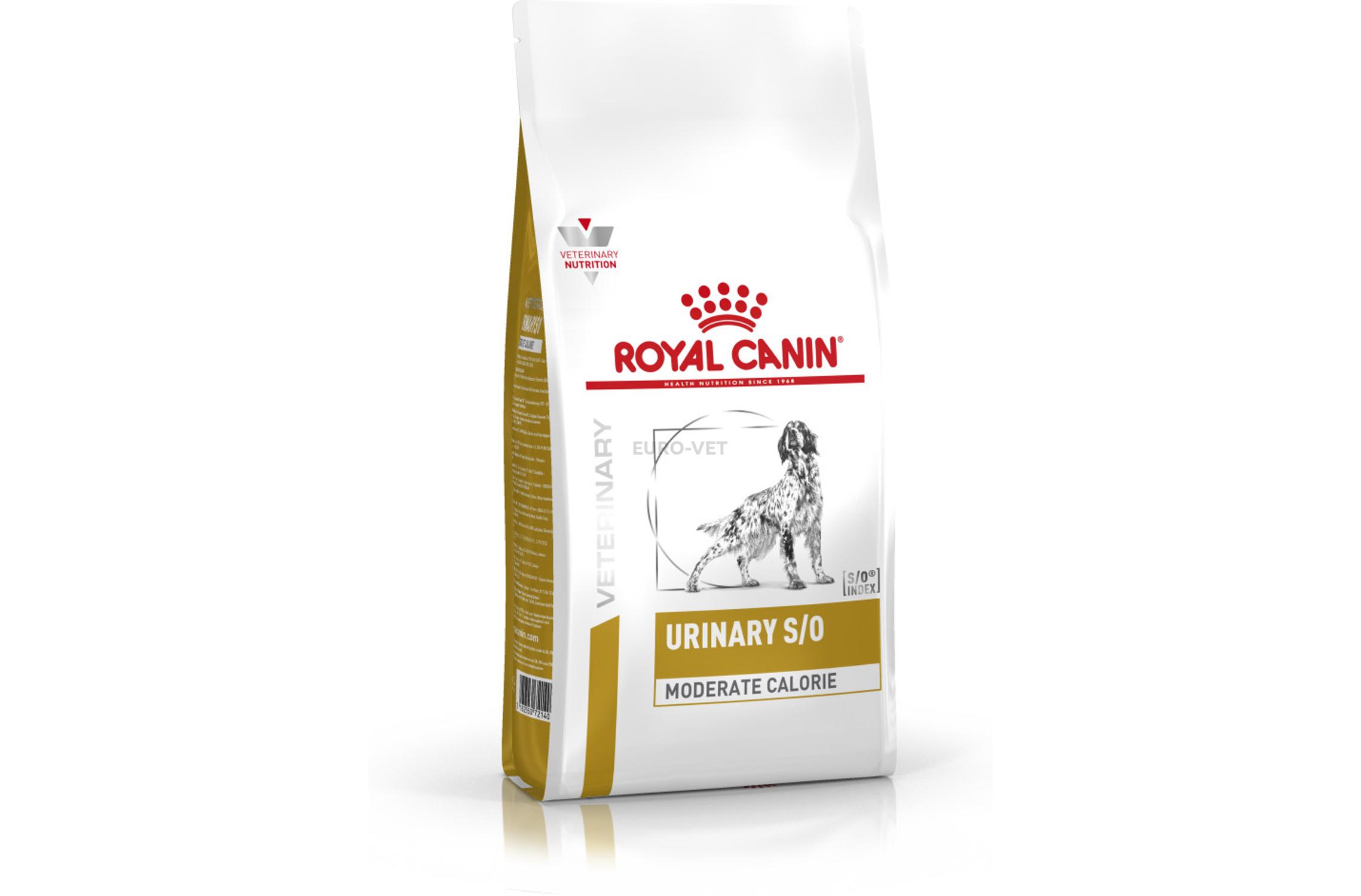 Royal Canin Urinary S/O Moderate Calorie 6,5 kg Feed EUROVET